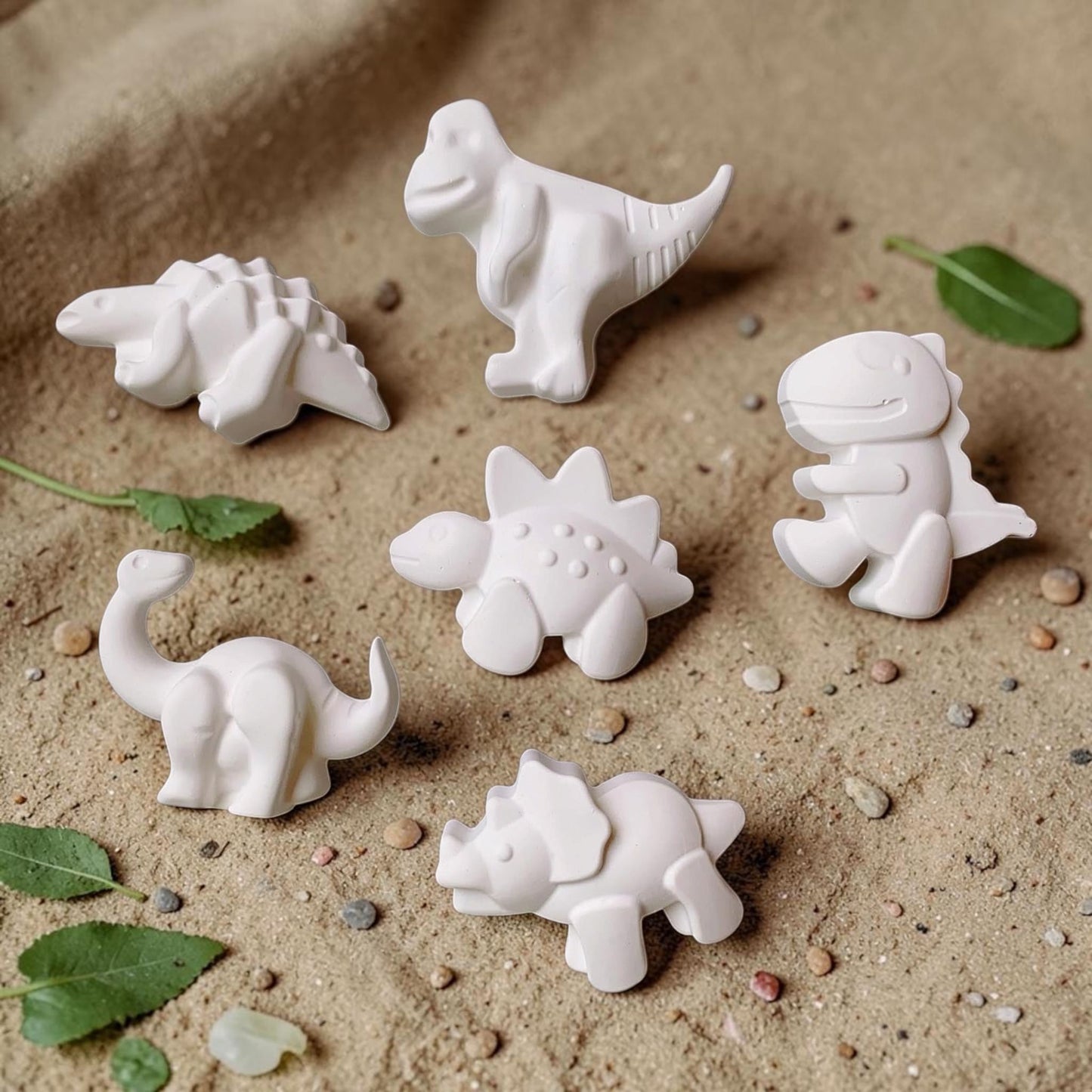 Collection complète dinosaures kawaii à peindre activité DIY