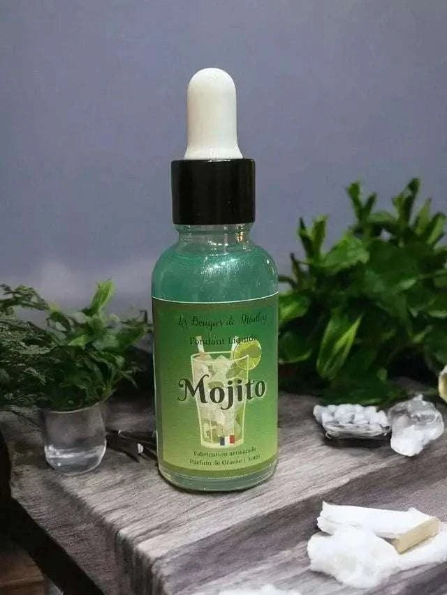 Laisse entrer la bonne humeur avec nos fondants parfumés liquides Fruits & Soleil 🍑 ! Pêche Monoï, Mojito, Fruits rouges, Hibiscus... Fait main en France.