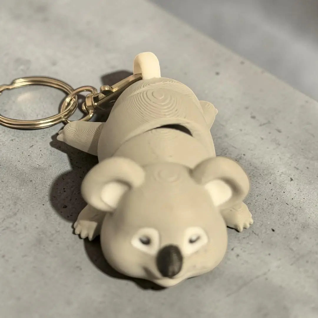 Porte clé koala articulé kawaii imprimé 3D