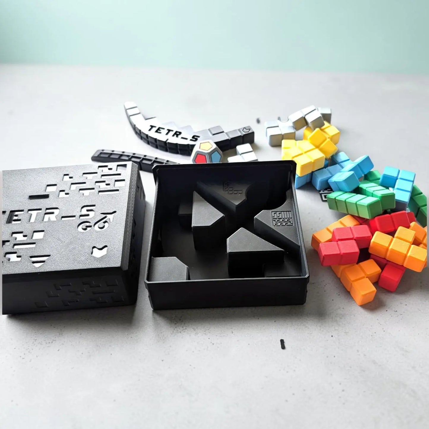 Jeu d’adresse et de réflexion TETR_S GO fabriqué artisanalement en impression 3D