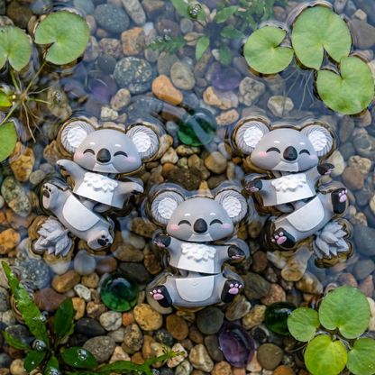 Porte-clé Koala articulé 3D – Bébé Koala Kawaii Epoxy Kawaii