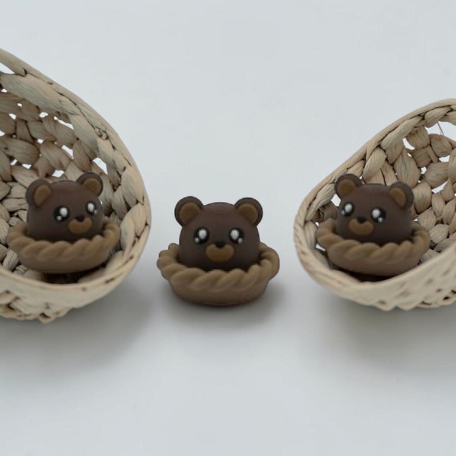 Accessoire cute ourson imprimé en 3D