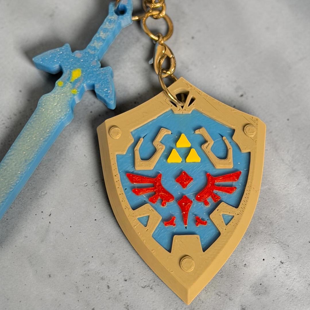 Porte clé héroïque imprimé en 3D