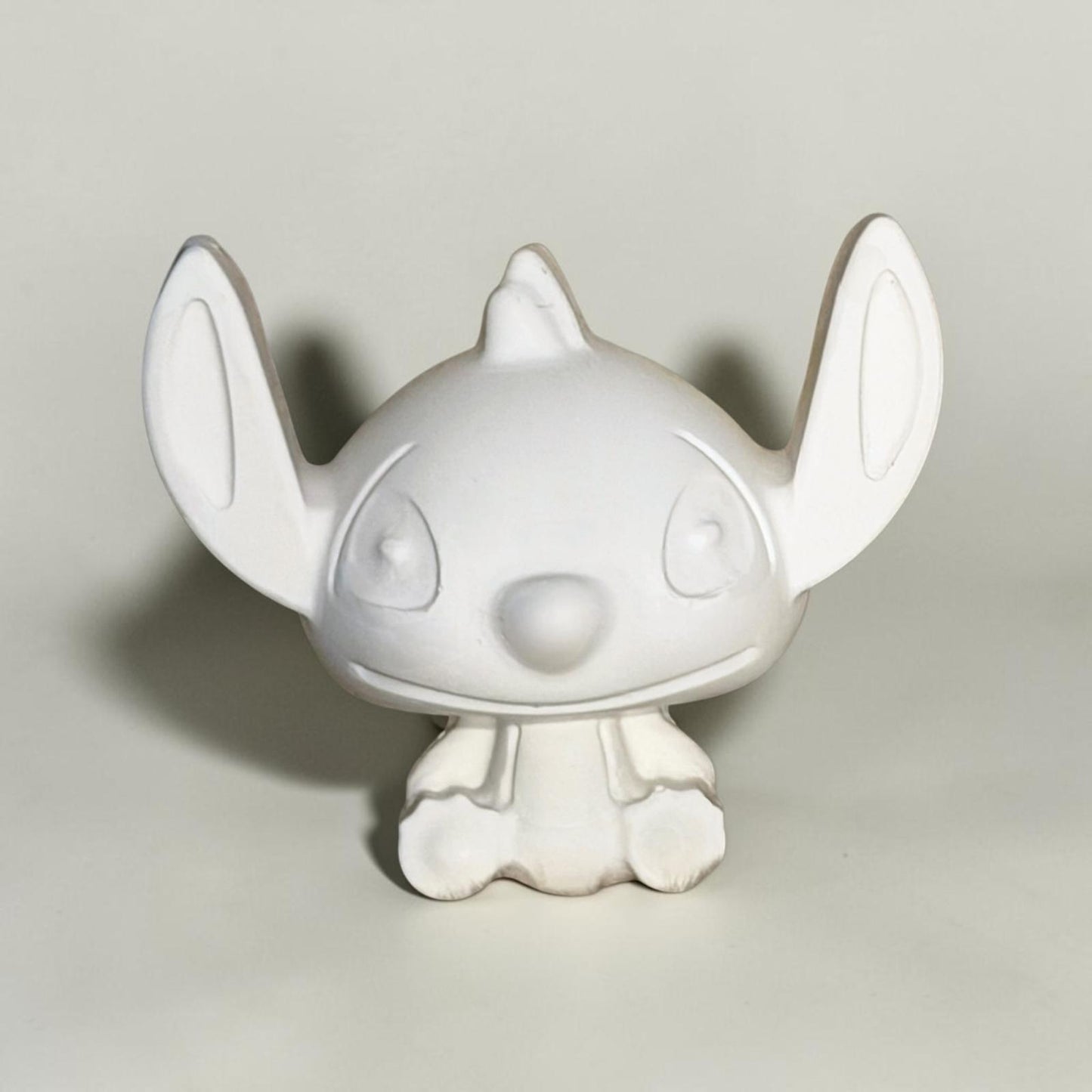 Figurine kawaii blanche à peindre inspirée univers alien cute