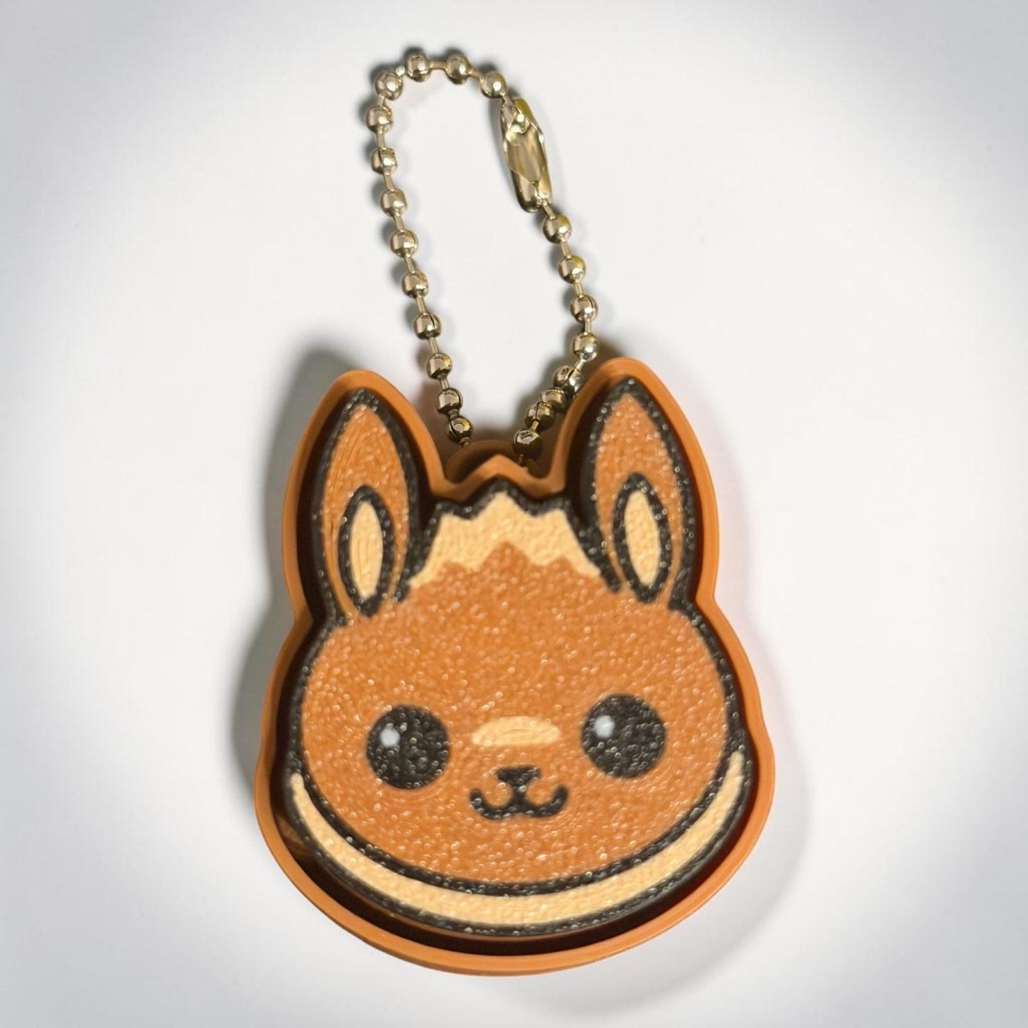 Clicker porte-clés renard kawaii marron
Porte-clés animal cute imprimé en 3D