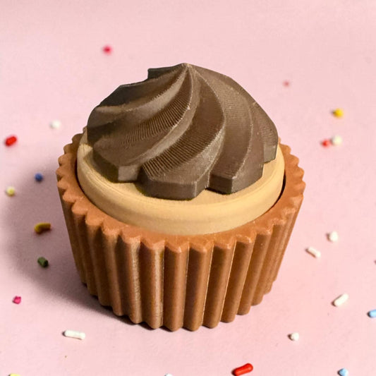 Porte-clés clicker cupcake kawaii