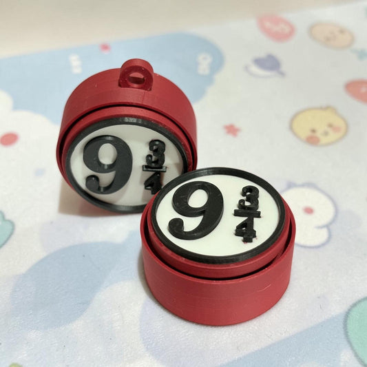 Porte-clés clicker quai 9¾ inspired