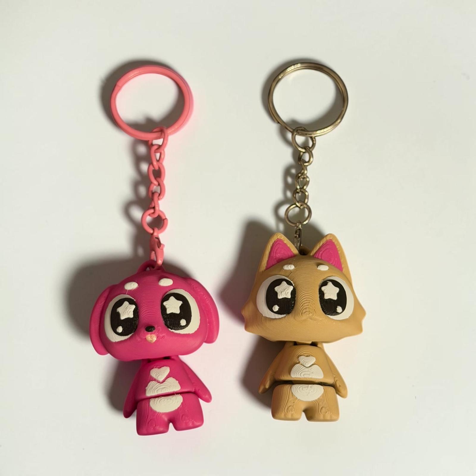 Porte-clés mignons style kawaii japonais