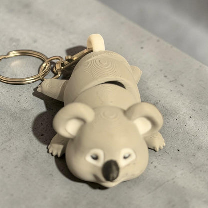 Porte clé koala articulé kawaii imprimé 3D