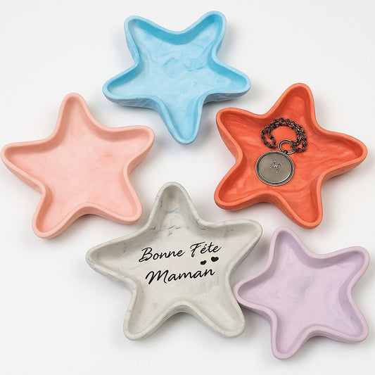 🎨 Personnalisez votre Vide-Poche Étoile de Mer en Jesmonite