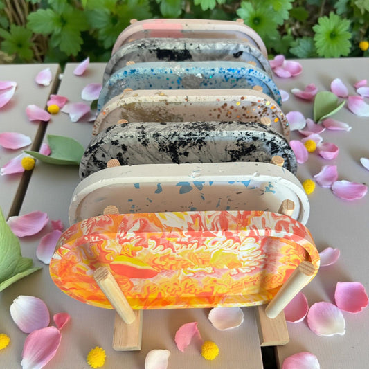 🎨 Personnalise ton Vide-Poche Rectangulaire – Création sur Mesure en Jesmonite