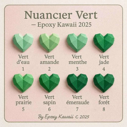🌿 Pot Haut en Jesmonite Personnalisable Epoxy Kawaii
