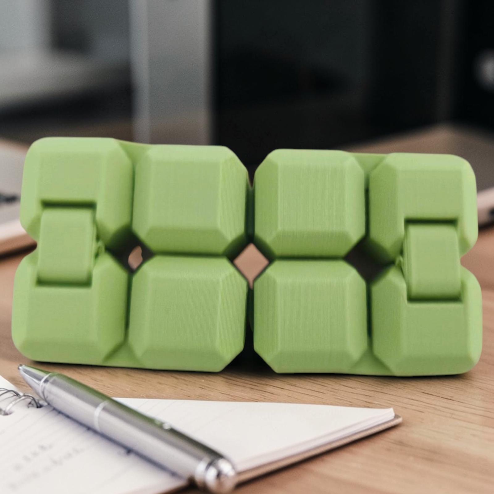 Cube infini anti-stress en impression 3D personnalisable en couleur, objet sensoriel articulé à manipuler