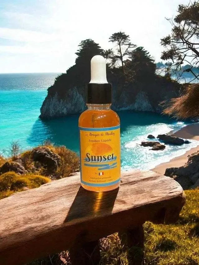 Laisse entrer la bonne humeur avec nos fondants parfumés liquides Fruits & Soleil 🍑 ! Pêche Monoï, Mojito, Fruits rouges, Hibiscus... Fait main en France.