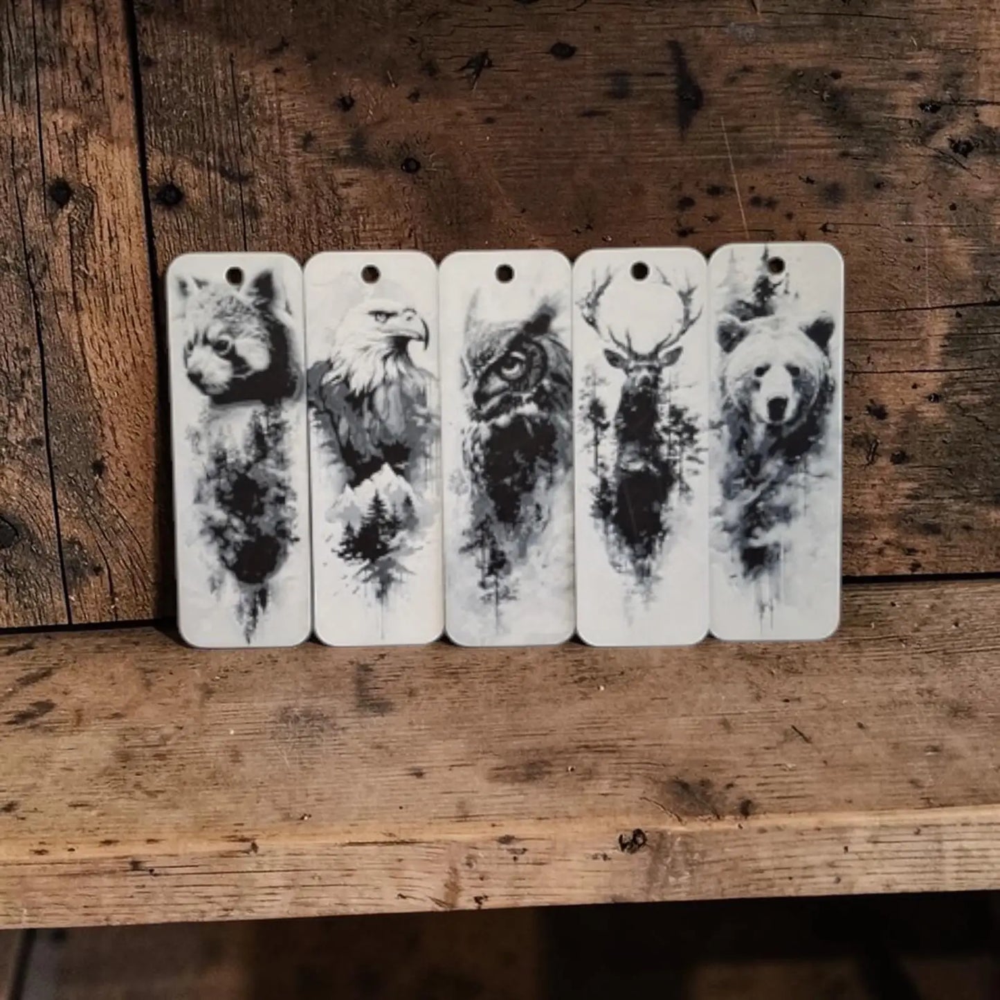 🐾 Marque-page Animaux – Modèles au Choix Epoxy Kawaii
