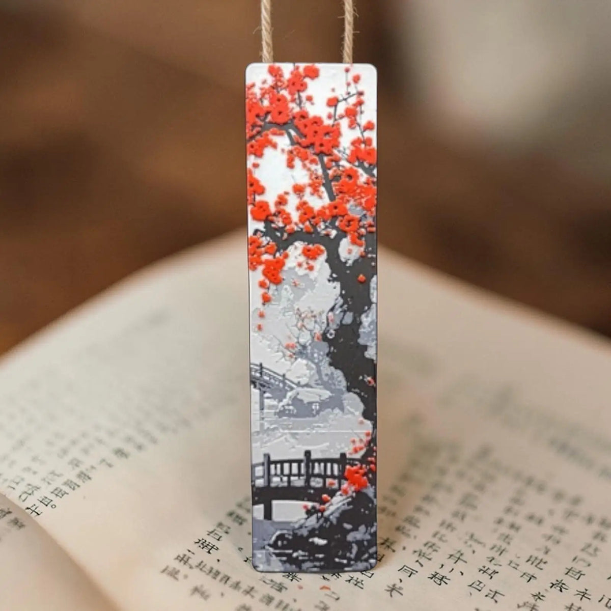 Marque-page Paysage Japonais – Modèles au Choix Epoxy Kawaii