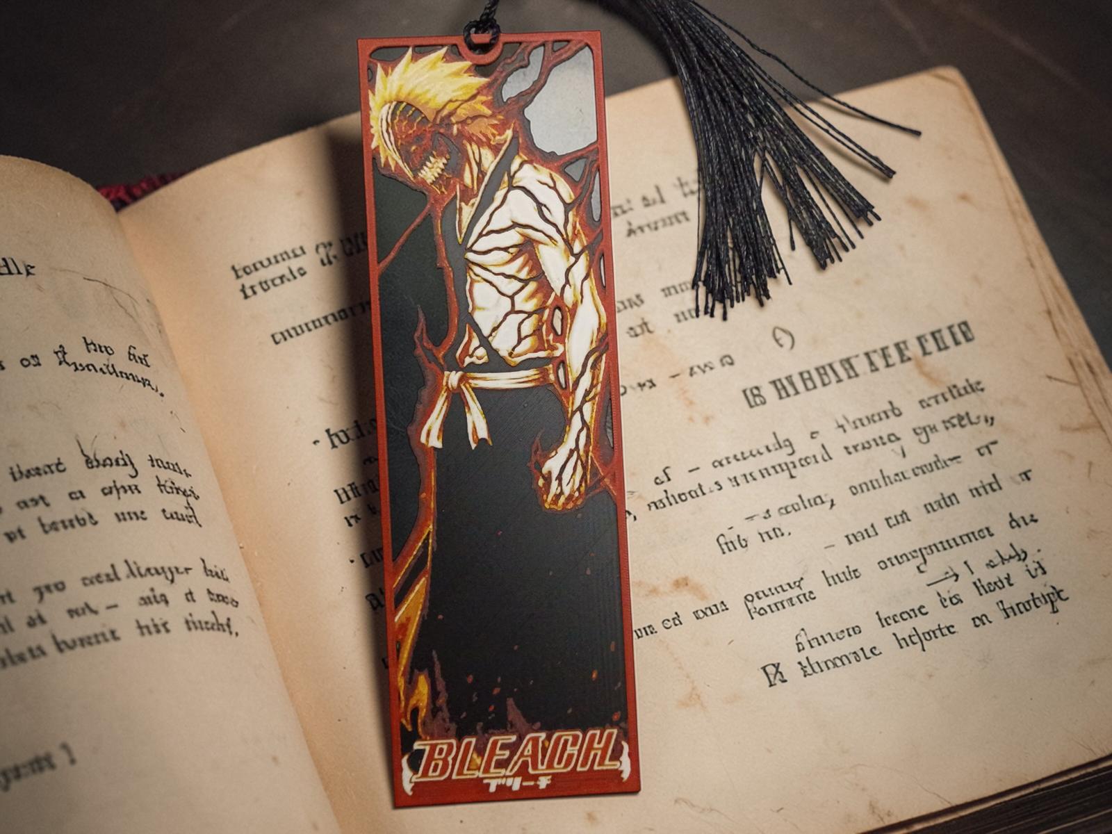 Marque-page Anime Manga Hollow–Style 🔥📚 Epoxy Kawaii