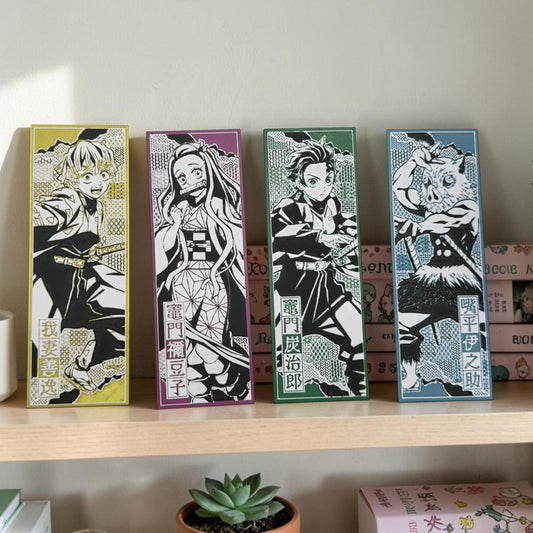 Collection marque-pages anime Epoxy Kawaii