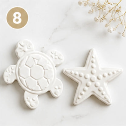 pack créatif tortue étoile de mer activité créative enfant figurines à peindre