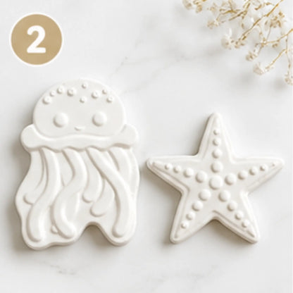 pack créatif pieuvre étoile de mer à peindre activité créative enfant figurines mer DIY