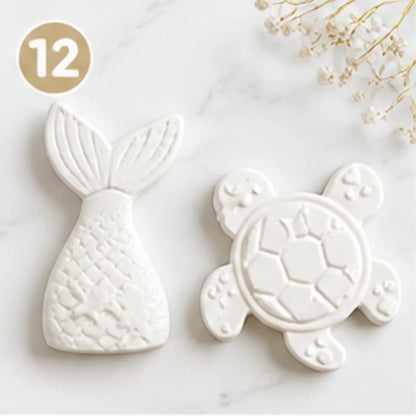 pack créatif sirène tortue kit créatif enfant à peindre thème mer