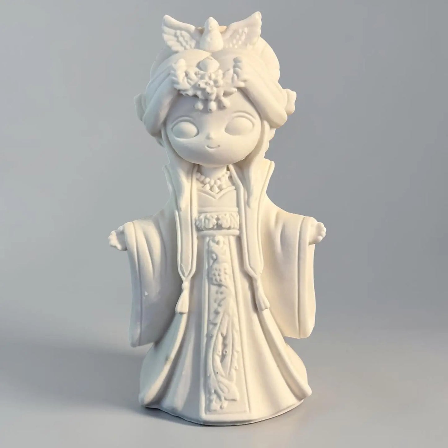 grande geisha en jesmonite à peindre
