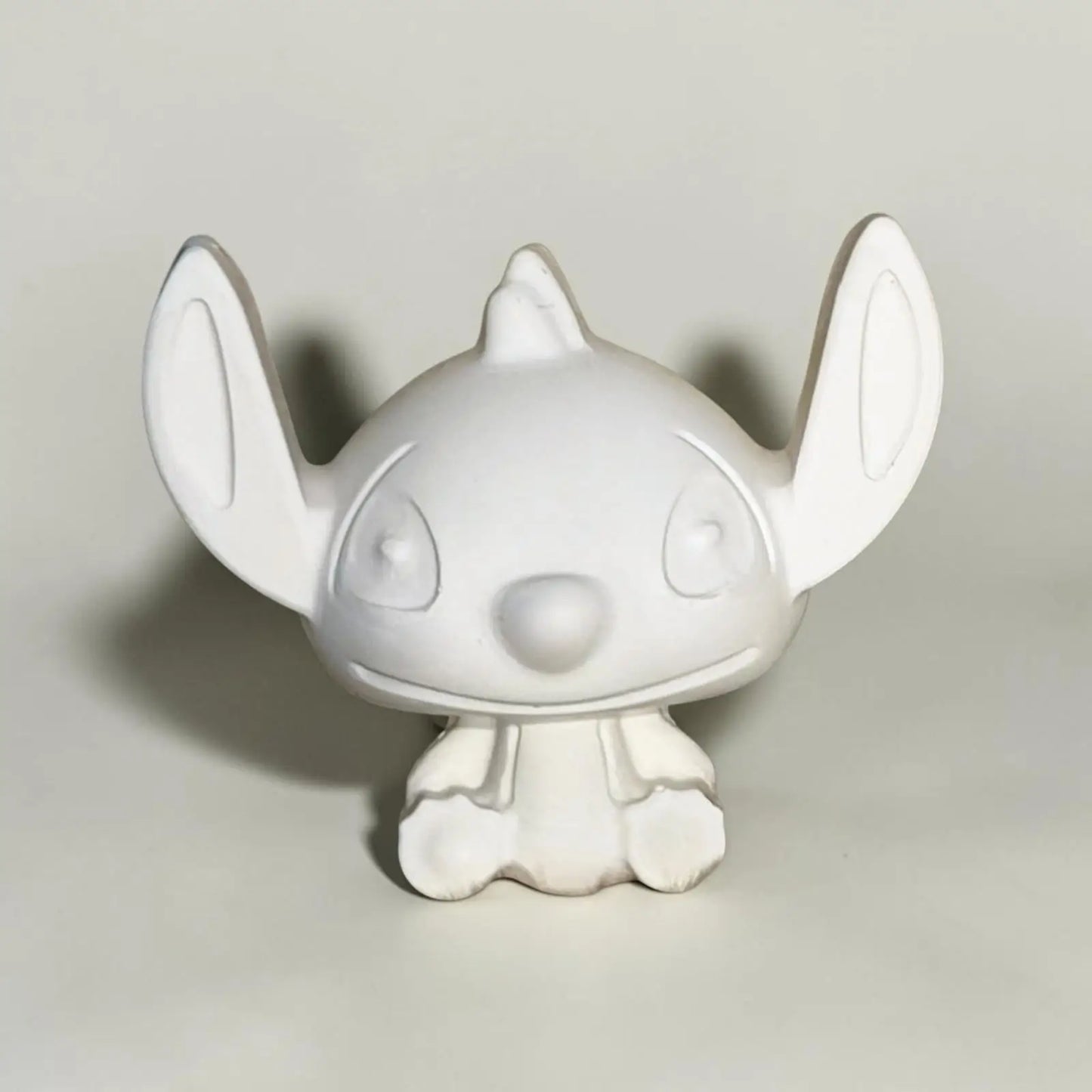 Figurine kawaii blanche à peindre inspirée univers alien cute