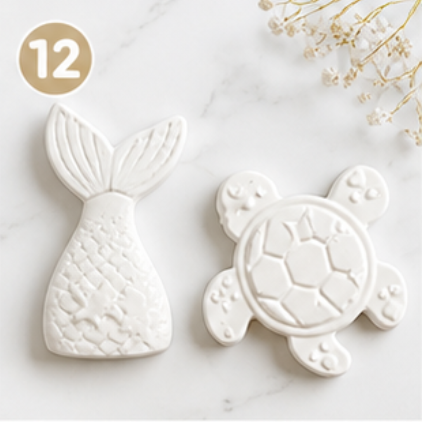 pack créatif sirène tortue kit créatif enfant à peindre thème mer