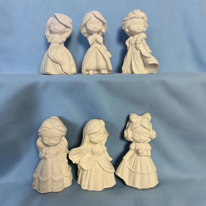 pack peinture enfant princesse kawaii epoxy kawaii