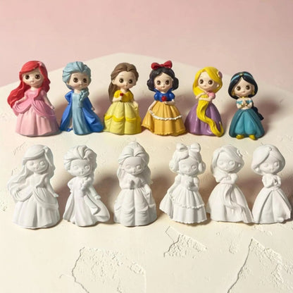 pack peinture enfant princesse kawaii epoxy kawaii