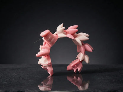 Porte-clé Chat articulé 3D – Chaton Kawaii Fluffy Tail Epoxy Kawaii
