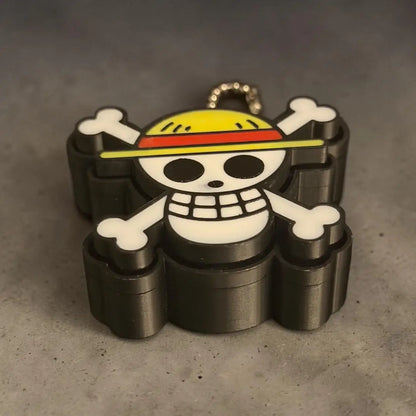 Porte-clé Clicker Pirate Inspired – Anti-Stress Kawaii & Geek – vue 3