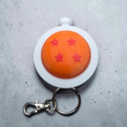 Porte-clés kawaii geek Ball