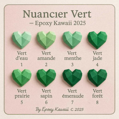 🌿 Pot Haut en Jesmonite Personnalisable Epoxy Kawaii