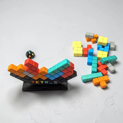 TETR_S – Jeu d’Équilibre Imprimé en 3D – création artisanale faite main