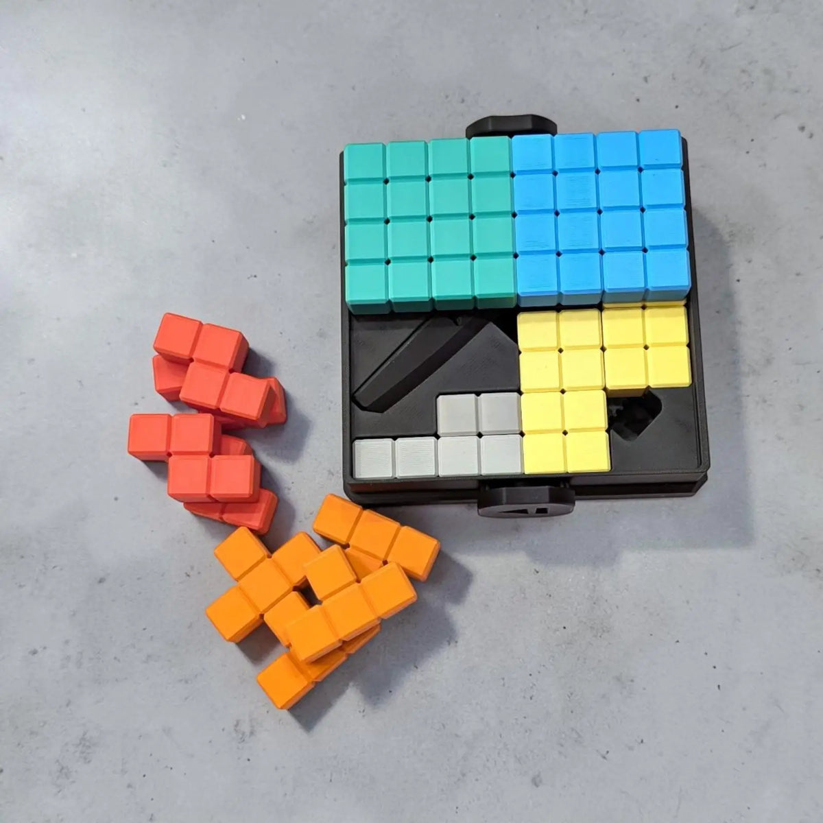 TETR_S – Jeu d’Équilibre Imprimé en 3D – création artisanale faite main