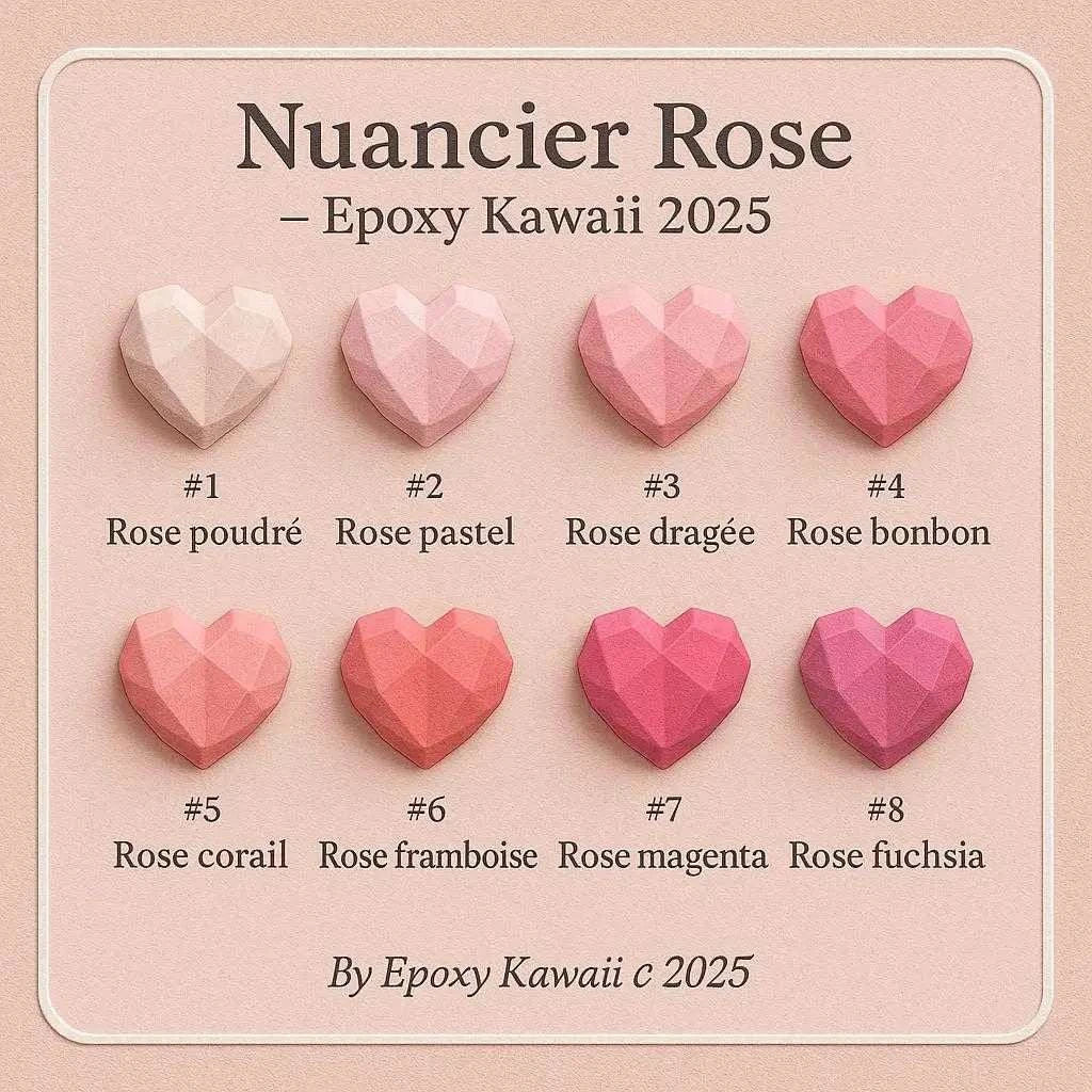 🌿 Petit Pot en Jesmonite – Personnalisable Epoxy Kawaii
